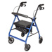 St John's Medical Premium Rolling Walker - Blue