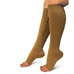 Zipper Compression Socks - Beige