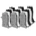 Fourcast Men's Combo Crew Socks - 15pk