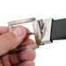 Stacy Adams Men's Brown and Black Reversible Belt