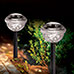 Ideaworks Color Changing Solar Lights - 4 Pack