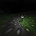 Ideaworks Color Changing Solar Lights - 4 Pack