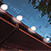 Solar Gutter Lights - 4 Pack