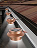 MSR Imports Copper Solar Gutter Lights - 4 Pack