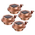 MSR Imports Copper Solar Gutter Lights - 4 Pack