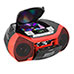 Coby Cassette/CD Player/Radio with LCD Display
