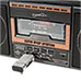 SuperSonic 4-Band Radio/Cassette Player - Wood