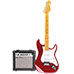 Spectrum AIL 278C Electric Guitar & AMP - Red