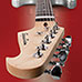 Spectrum AIL 278B Electric Guitar & AMP - Silver