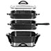 Vitachef K47808 Healthy Cooking Steamer Skillet