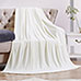 Softie Brand Cream Plush Blanket