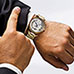 Rogue Sub-Dial Watch - Gold
