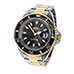 Rogue Men's Black Two-Toned Mariner Watch