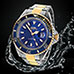 Rogue Men's Blue Two-Toned Mariner Watch