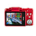 Vivitar 14MP Red Camera with Flip Screen