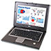 Dell Duo Core 4.0 GHz / 120 GB Laptop