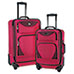 Fuschia Luggage Set