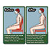Miracle Bamboo Seat Cushion - 2 Pack
