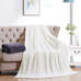 Softie Brand Cream Plush Blanket