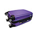 Karriage-Mate Blu Rib 3-Piece Hard side Luggage - Purple