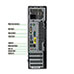 Lenovo ThinkCentre M72e Desktop with 240GB SSD
