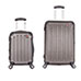Dukap 2 Piece Luggage Set with Weight Scale