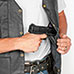 Vance Leathers 10-Pocket V-Neck Leather Vest