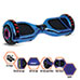 Glare Wheel M1B 250W Hoverboard with LED Lights