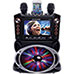 Karaoke USA GF846 Color Changing Karaoke Machine