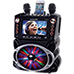 Karaoke USA GF846 Color Changing Karaoke Machine