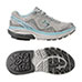 Gravity Defyer Women's Silver & Blue Mighty Walking Shoes