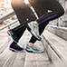 Gravity Defyer Women's Silver & Blue Mighty Walking Shoes