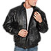 Lambskin Leather Bomber Jacket