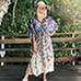 Winlar Women's Bright Floral Caftans