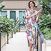Winlar Women's Bright Floral Caftans