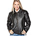 Ladies Leather Motorcycle Jacket