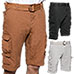 Gray Earth Cargo Shorts - 3 Pack