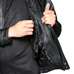 Vintage Leather Men's Black Bomber Jacket
