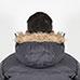 Truppa Men's Grey Hooded Parka Coat