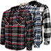 Burnside Men's Flannel Shirts - 3 Pack