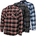 Burnside Men's Flannel Shirts - 3 Pack