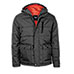 Truppa Men's Black Puffer Parka