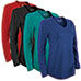 Hanes Women's Long Sleeve V-Neck Shirts