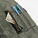Bravo Men's Olive Flight Jacket