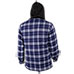 Men's Quilted Flannel with Hood