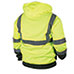 Work Ready Men's Yellow Hi-Viz Andi 3 Hoodies