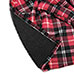Truppa Men's Red/Black Quilt Lined Plaid Fleece