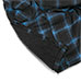 Truppa Men's Blue/Charcoal Quilt Lined Plaid Fleece