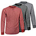 Fourcast Long Sleeve Men's Thermal Henley's - 3 Pack