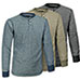 Fourcast Men's Thermal Henley Shirt - 3 Pack